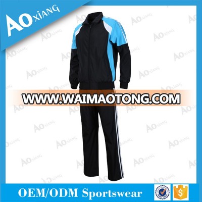 Top Design Waterproof Plain Training Wear Set Sports Mens Tracksuit